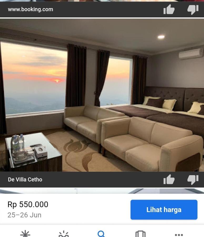 De Villa Cetho Karanganyar  Luaran gambar